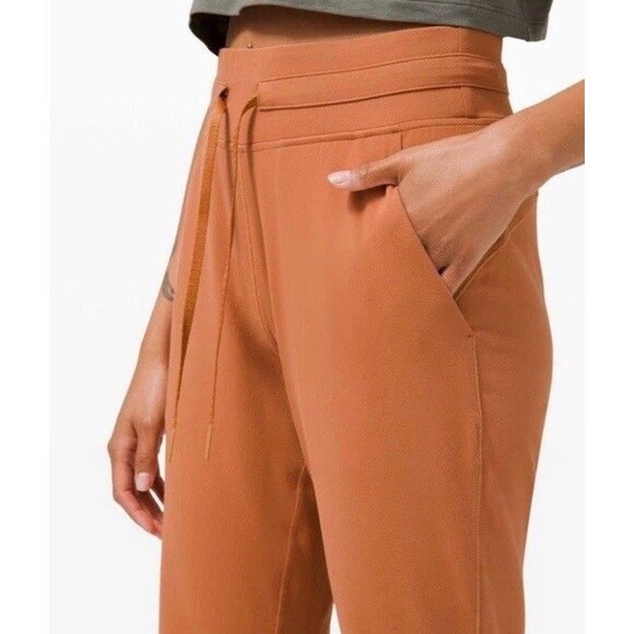 Lululemon Ready to Rulu Jogger High Rise Desert Sun Pockets Drawstring Size 0 - Picture 3 of 14